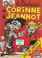 Scan de la couverture Les vacheries de Corinne à Jeannot du Dessinateur Jean Tabary